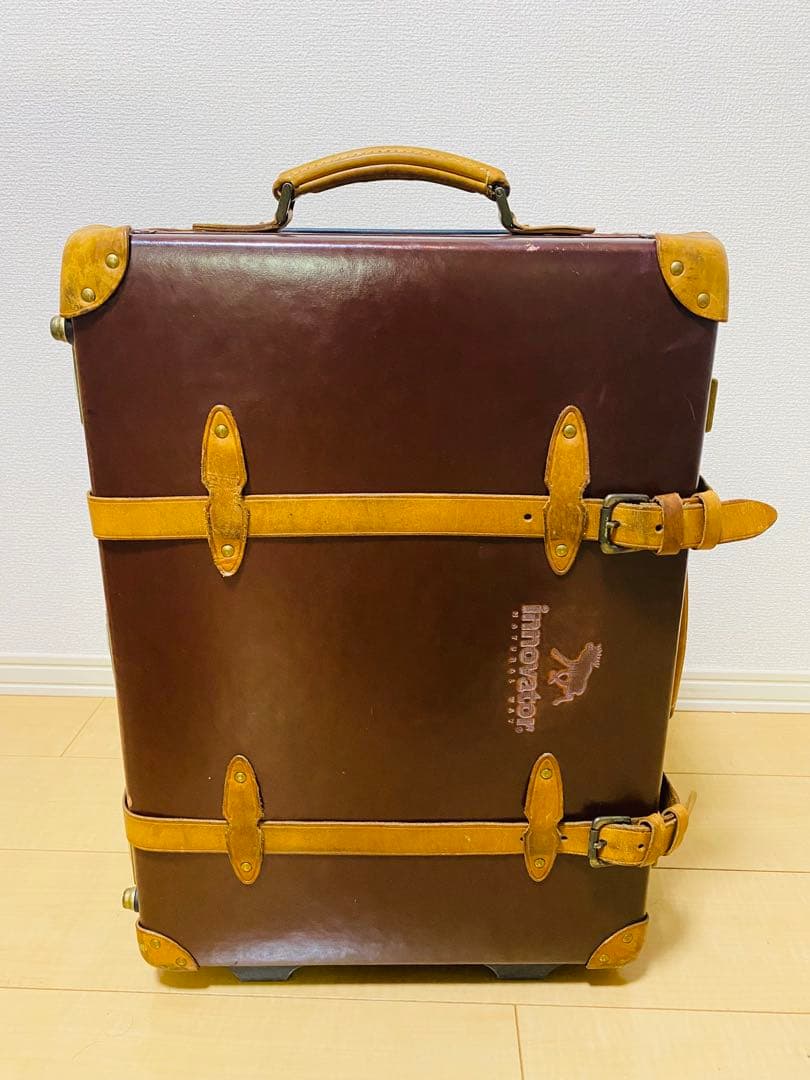 innovator 本革ビンテージトランク　機内持込OKサイズ
