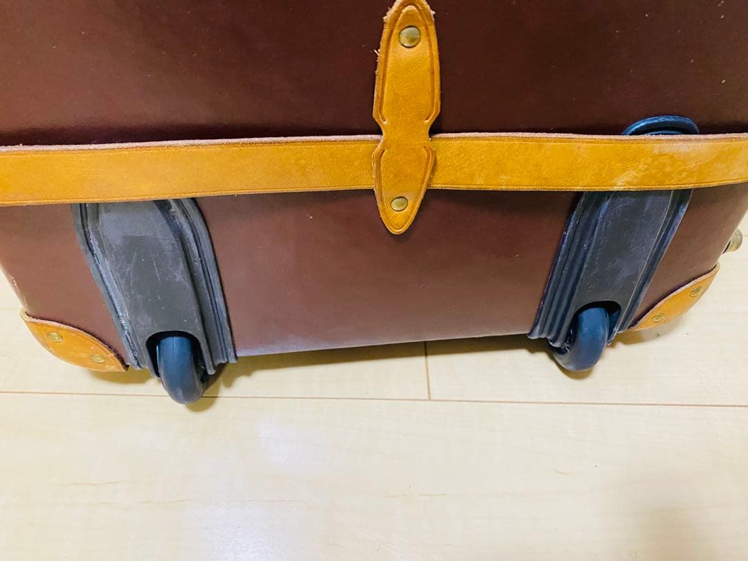 innovator 本革ビンテージトランク　機内持込OKサイズ
