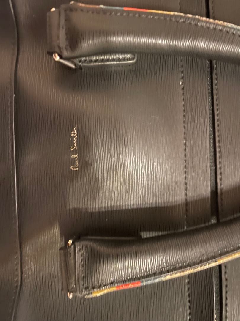 ポールスミス、ビジネスバッグ、黒