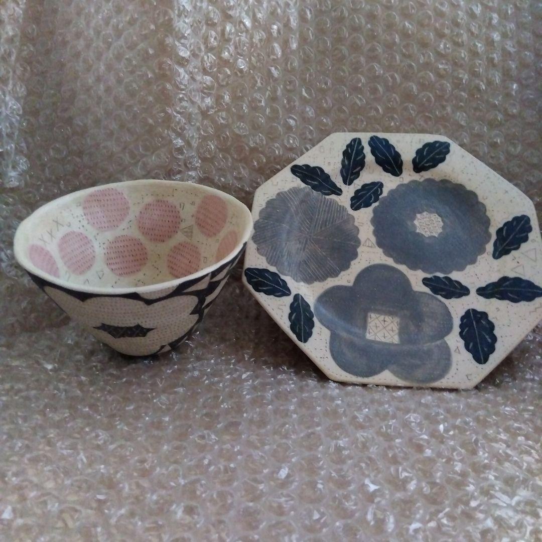 やちむん　作家　佐藤尚理 さん　皿 小鉢　食器　セット
