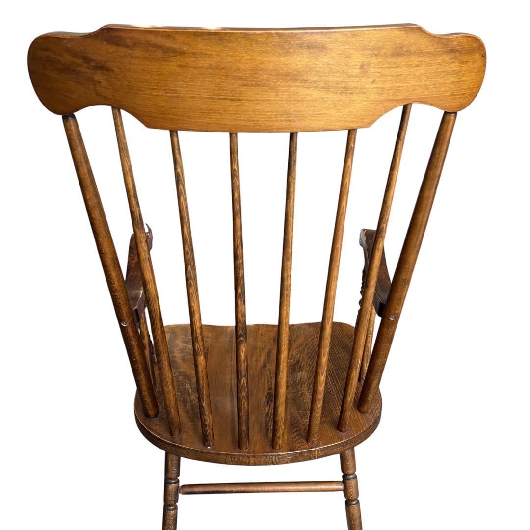 ロッキングチェア　アーム　 チェア 椅子 ウッドチェア　ウインザー