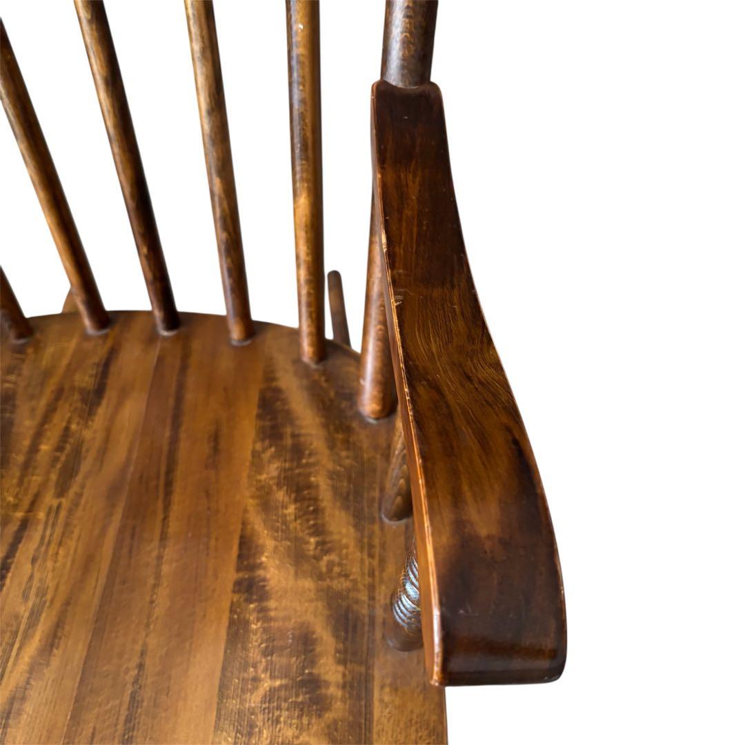 ロッキングチェア　アーム　 チェア 椅子 ウッドチェア　ウインザー