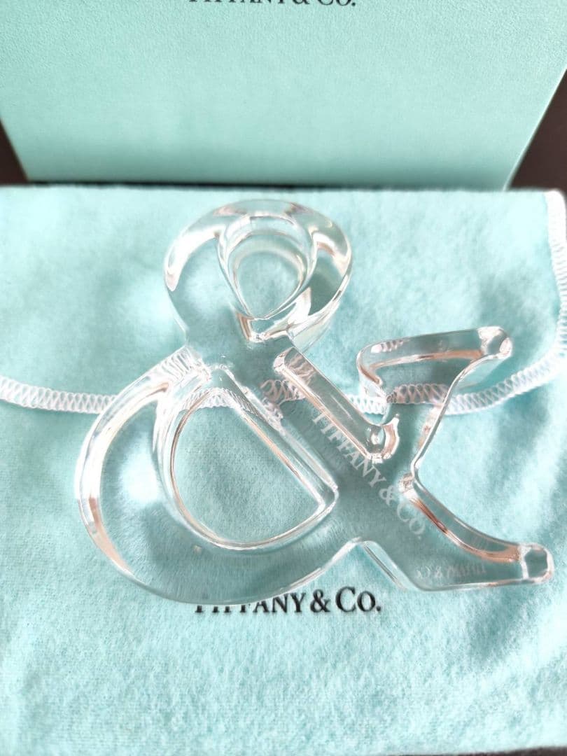Tiffany ティファニー アンド ＆ モチーフ ペーパー ウエイト