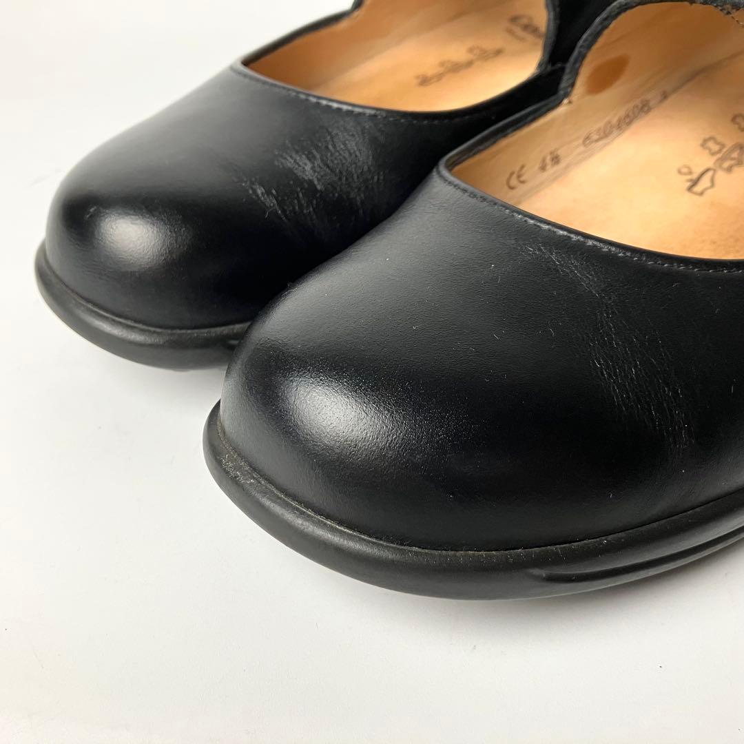 【未使用級】Finn Comfort メリージェーン　ストラップ　黒　23.5