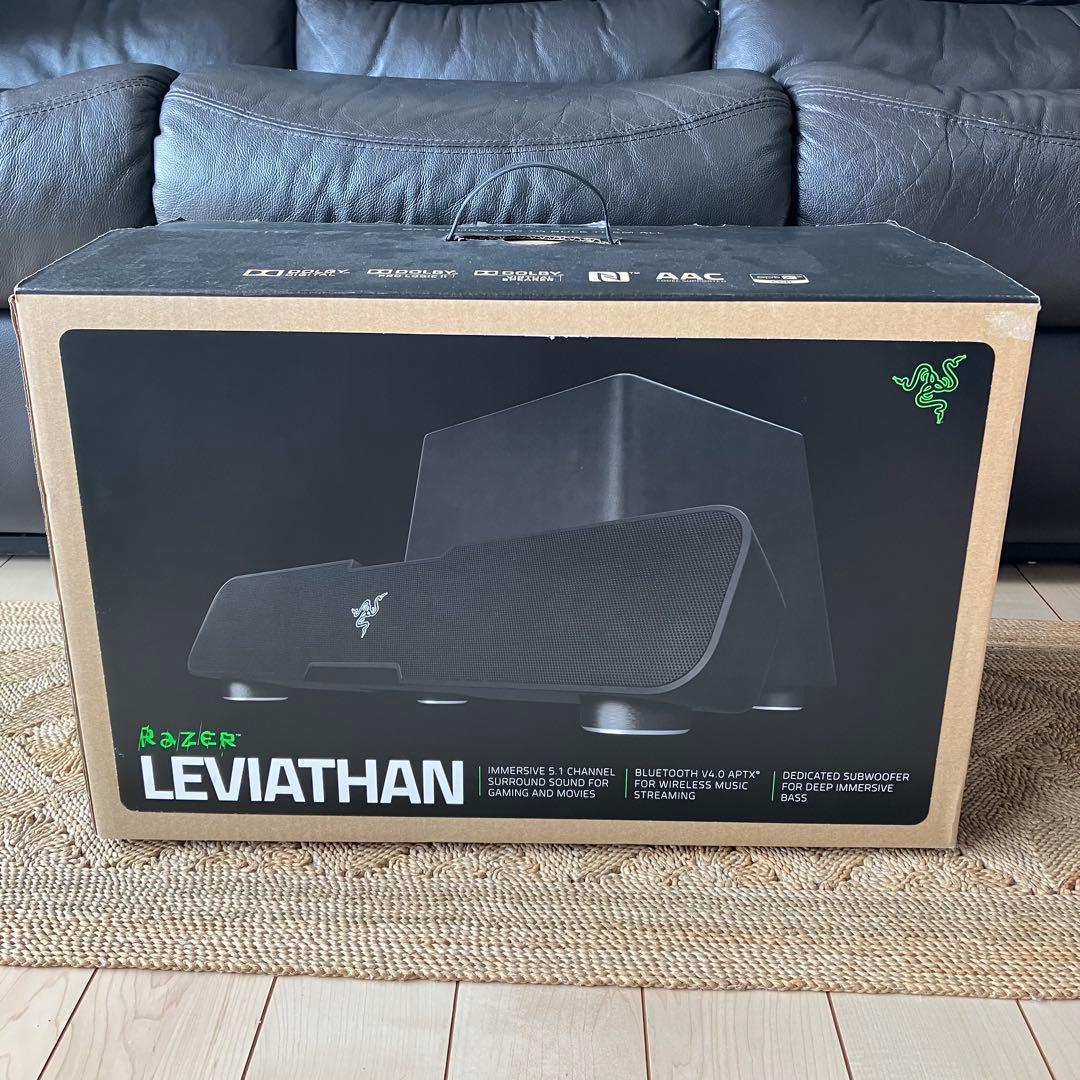 死者も.様　Razer Leviathan サブウーハー付デジタルサウンドバー