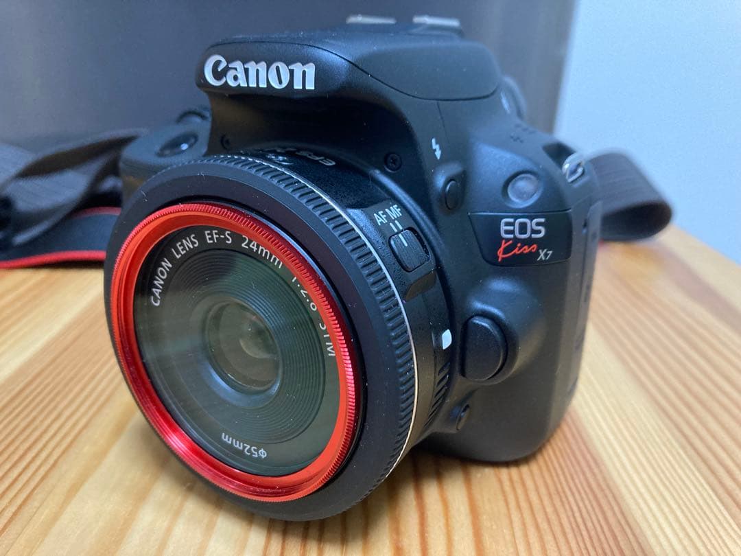 Canon 一眼レフカメラ EOS Kiss X7 レンズ FlashAir