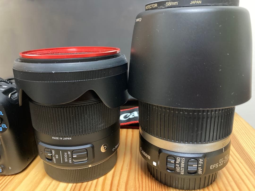 Canon 一眼レフカメラ EOS Kiss X7 レンズ FlashAir