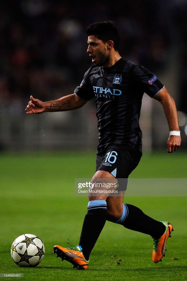 アグエロ　実使用　スパイク　マンチェスターシティ　アルゼンチン