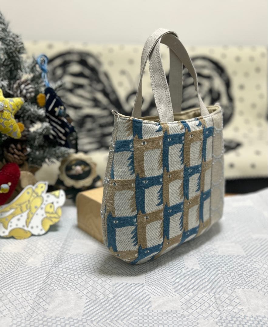 ハンドメイド＊ミナペルホネン＊thoroughbred＊コロりんトート