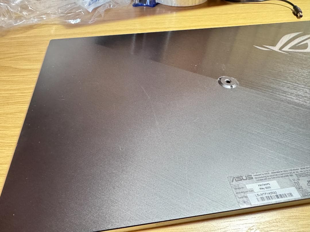 テレビ ASUS XG17AHPE Rog strix 17.3 240hz