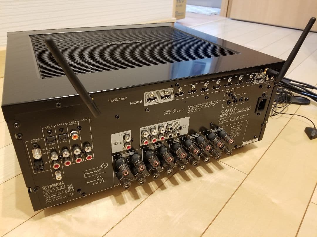AVアンプ　YAMAHA RX-A4A AV サラウンドAI機能装備