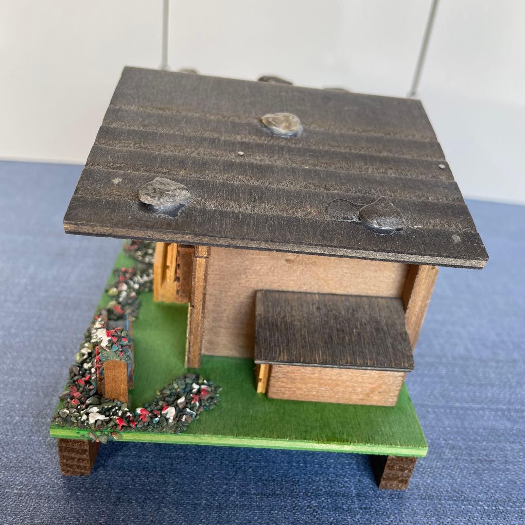 スイス製JOBIN社　シャレー型収納付オルゴール