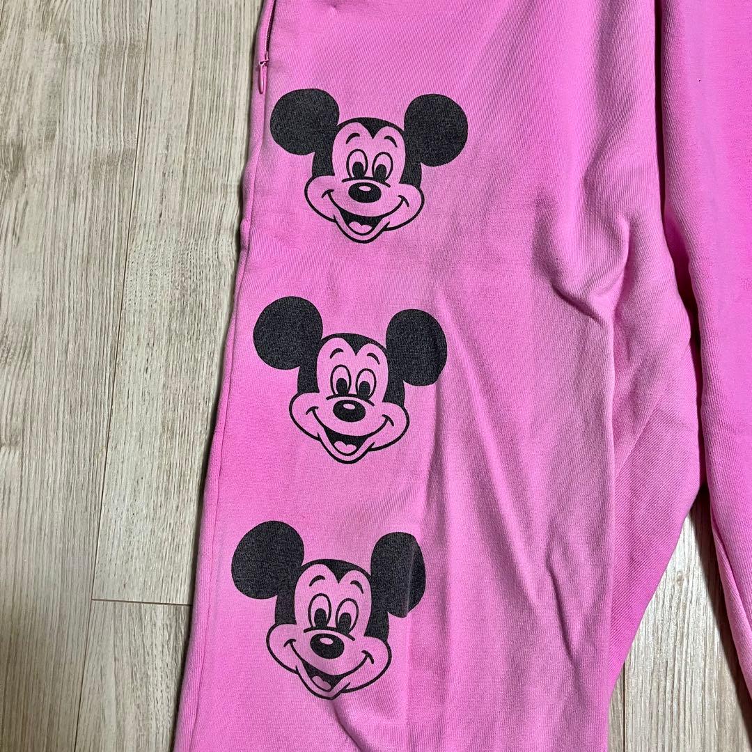 ｍｏｃｈｉ 　WCJ ミッキー　ディズニー スウェットパンツ ピンク
