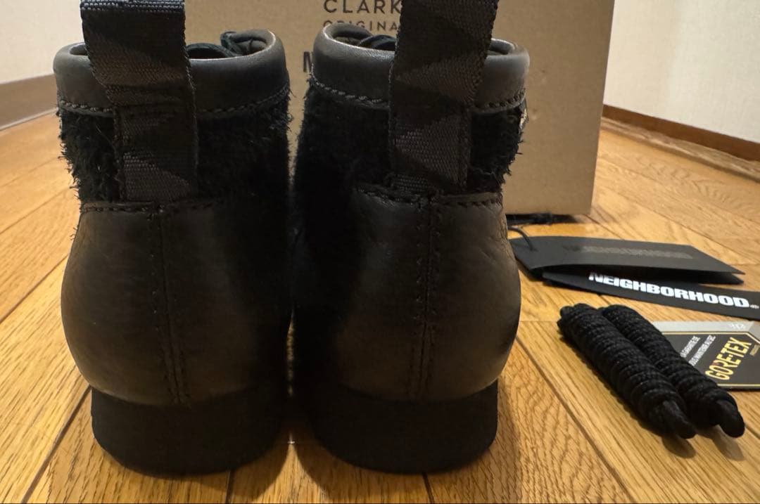 【美品】neighborhoodネイバーフッド クラークスワラビー GTX