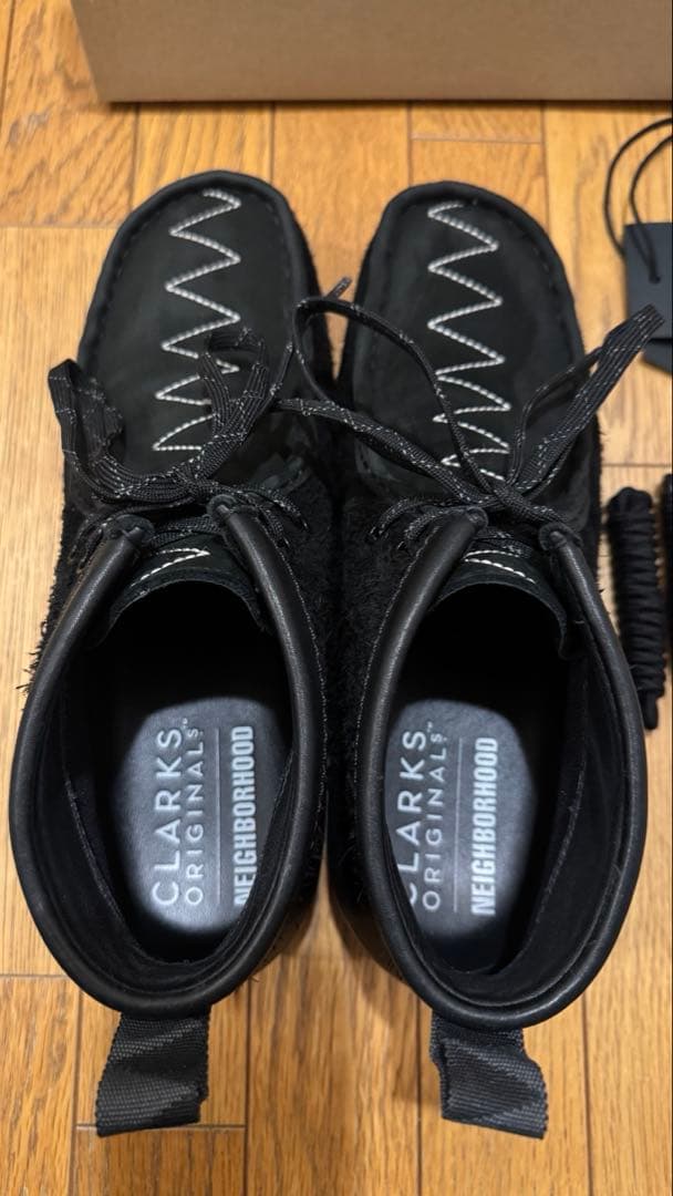 【美品】neighborhoodネイバーフッド クラークスワラビー GTX