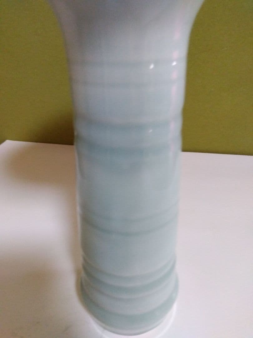 淡青磁 花器
