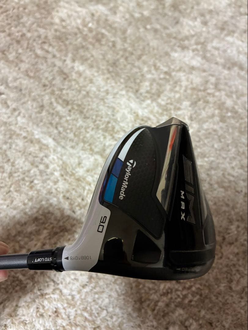 TaylorMade SIM MAXドライバー　 ヘッドカバー付き