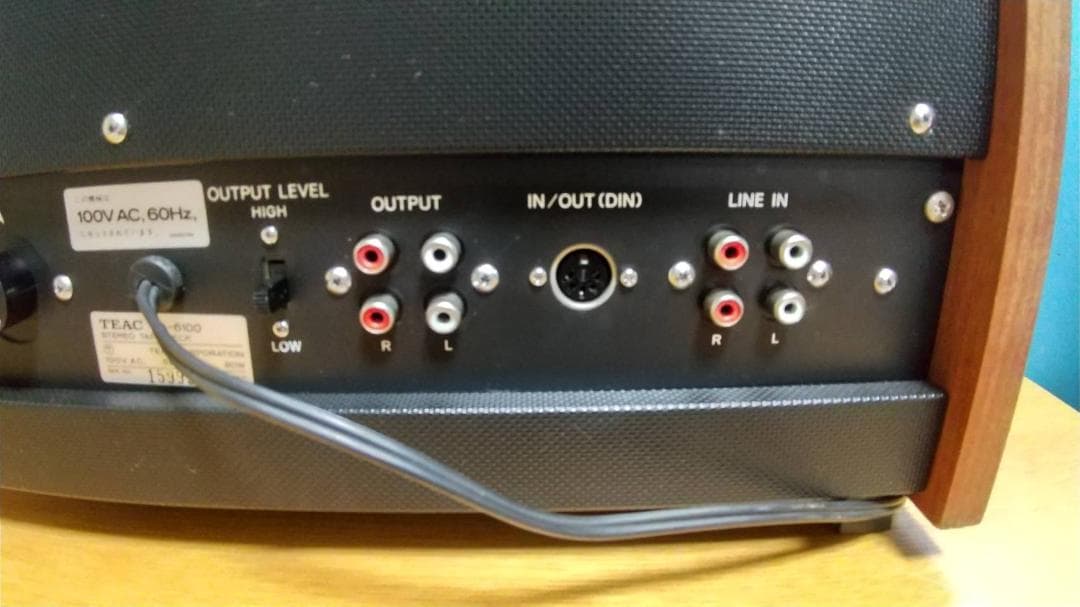 ステレオオープンデッキ TEAC A-6100 テアック