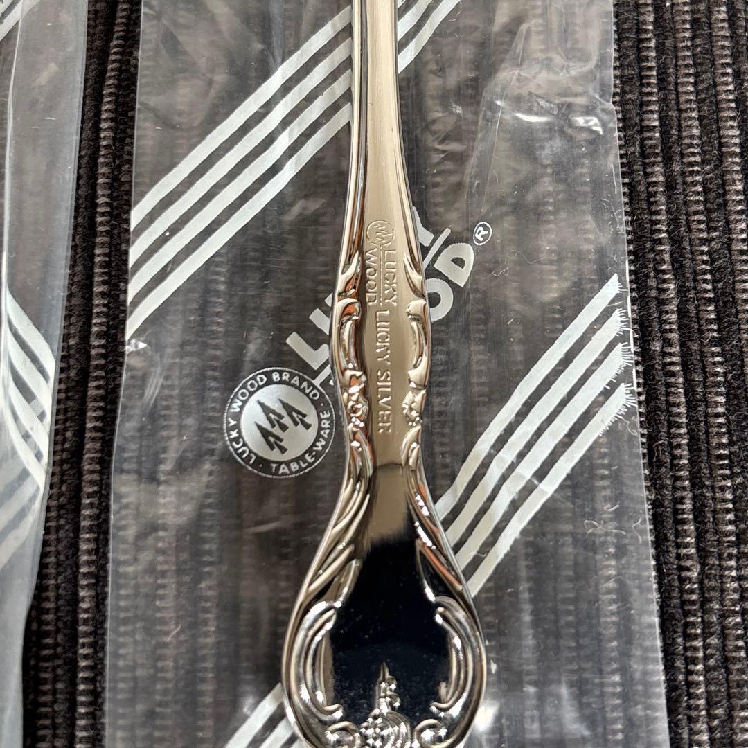 【未使用】ラッキーウッド オルレアン カトラリーセット 24P