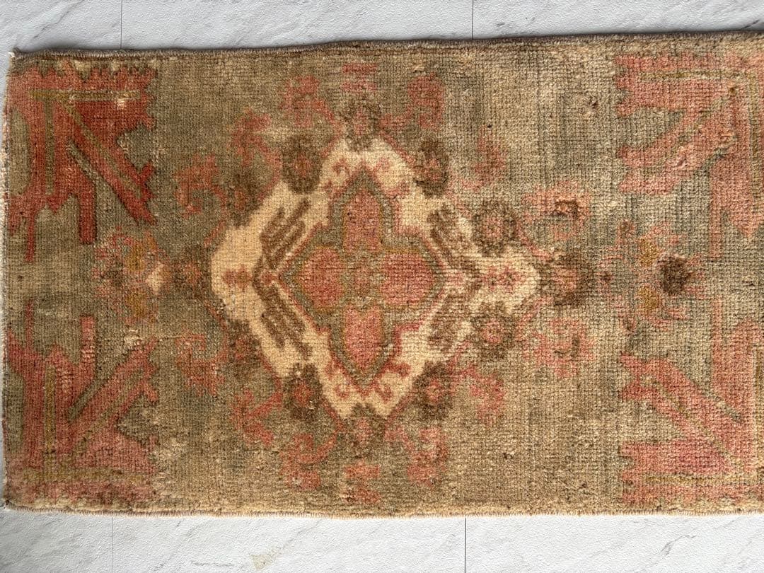 No.5 トルコヴィンテージラグ　73cm×40cm