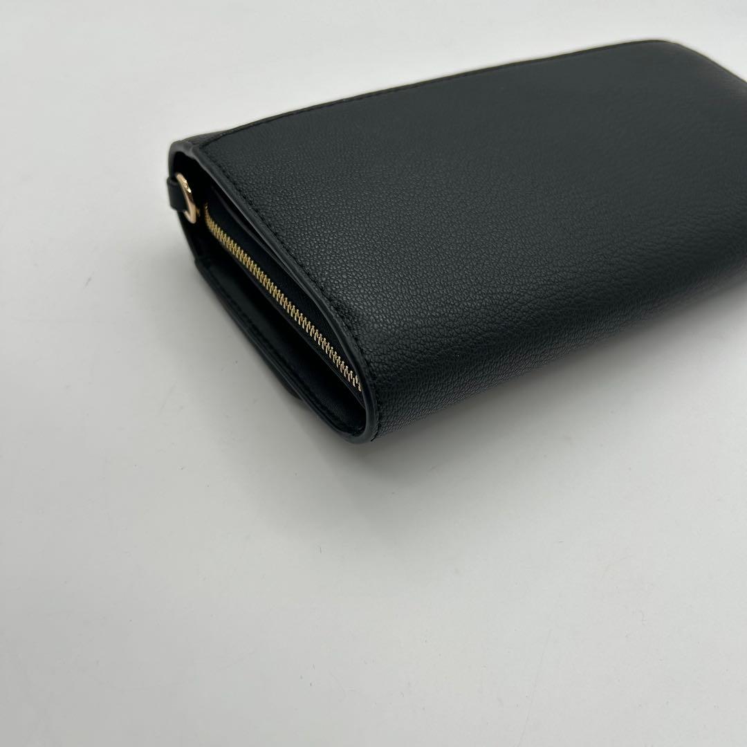 未使用級　マイケルコース　ショルダーウォレット　バッグ　財布　レザー　斜め掛け◎