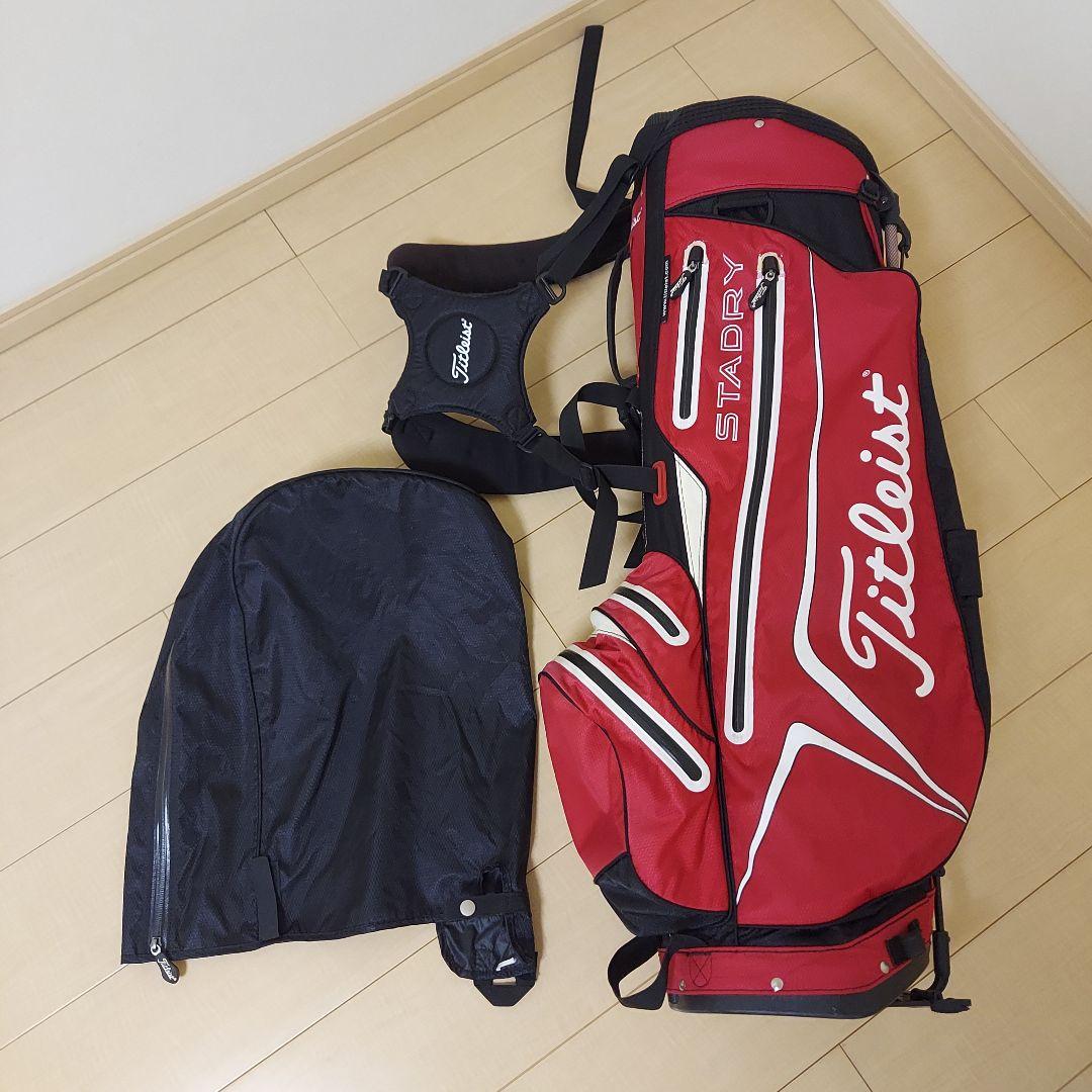 Titleist タイトリスト 9型 キャディバック 軽量 スタンド★耐水モデル