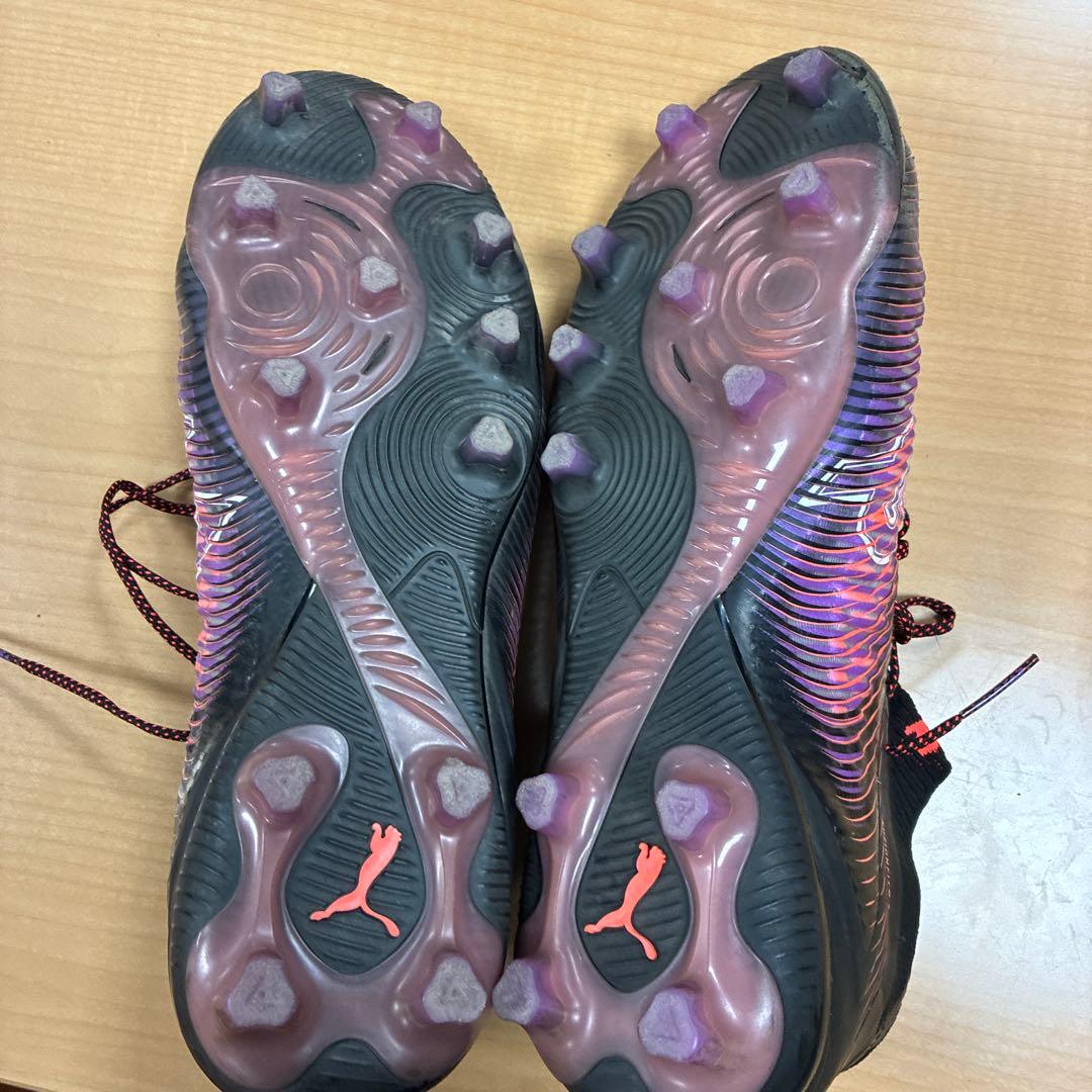 Puma フューチャー 8 アルティメット AGスパイク　黒紫