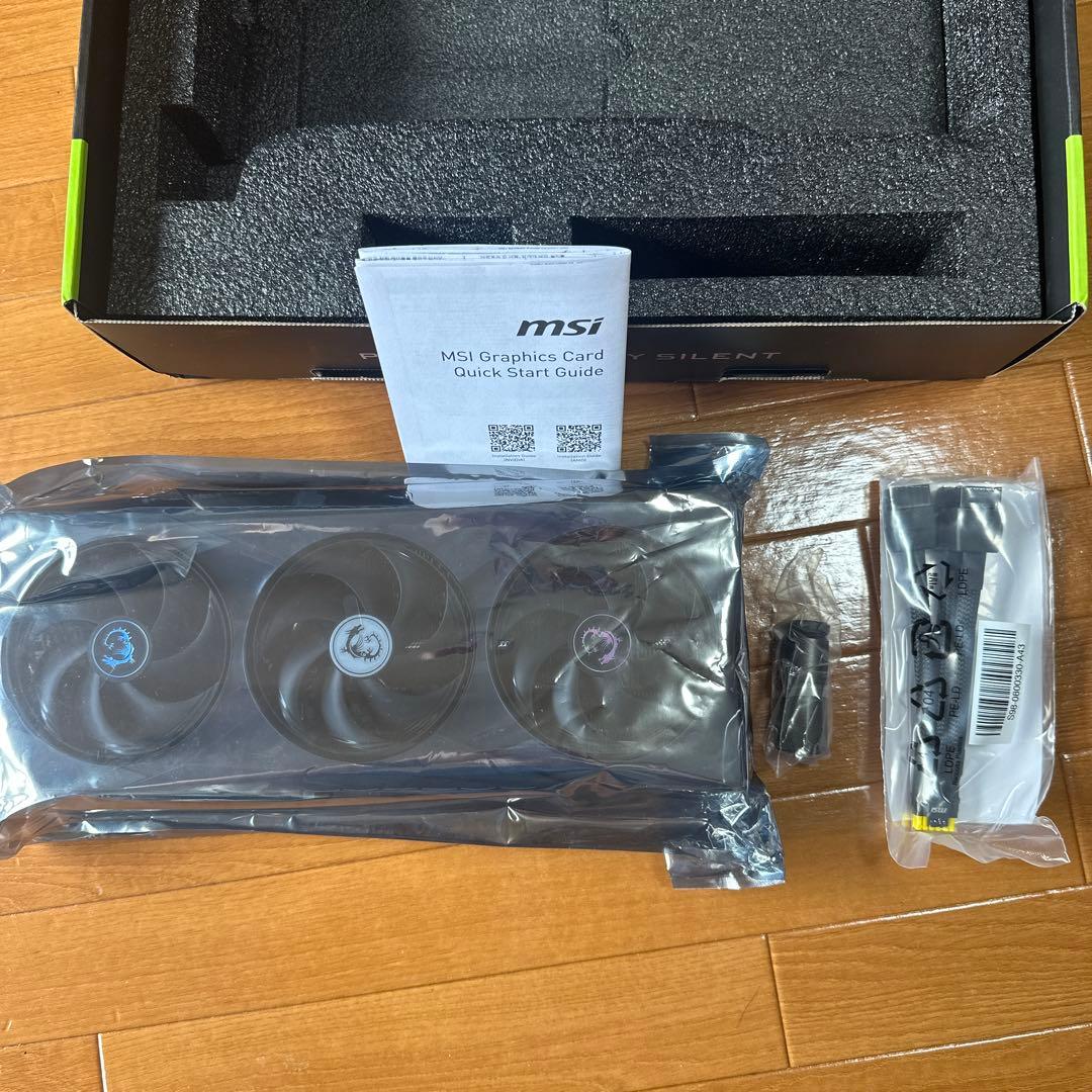 グラフィックボード・グラボ・ビデオカード MSI RTX5070ti 16G GAMING TRIO OC PLUS