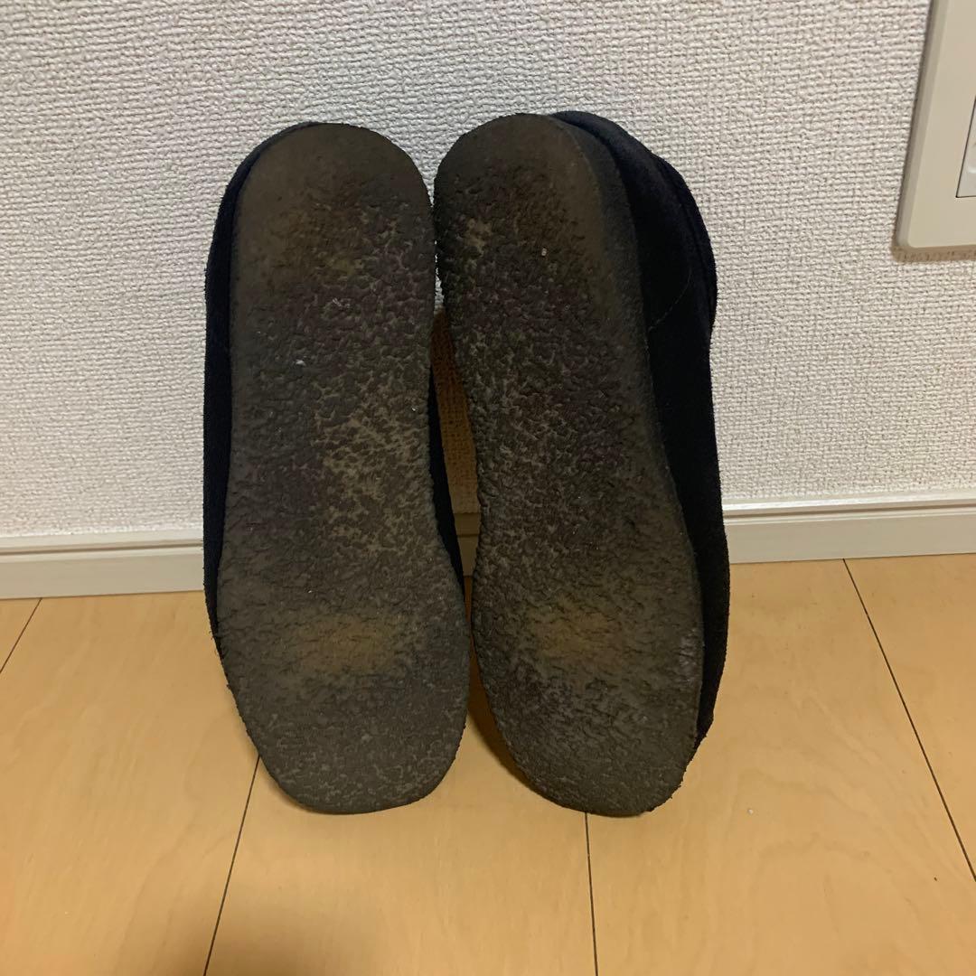 靴 clarks wallabee Black 27.5cm