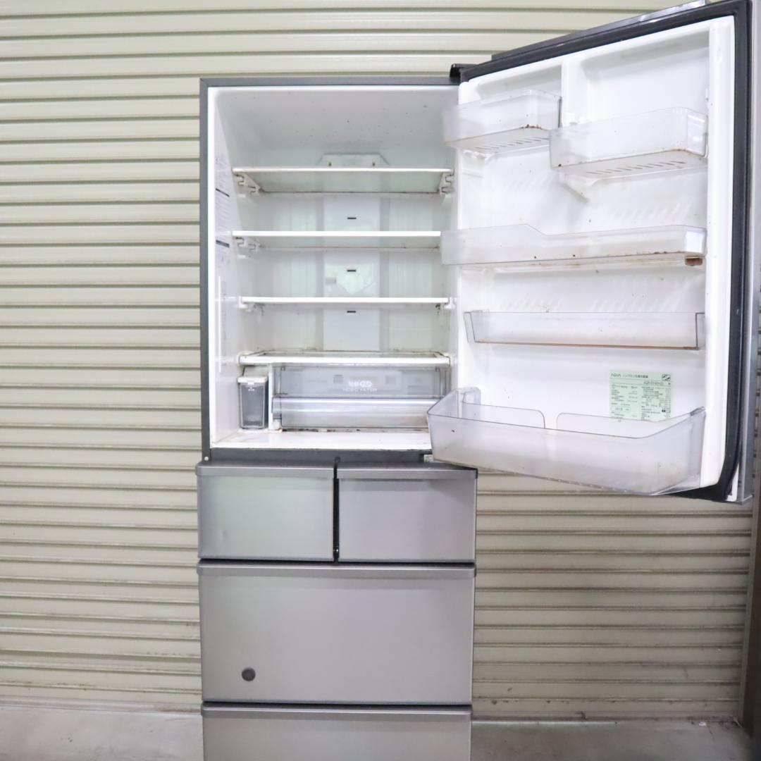 AQUA ノンフロン冷蔵庫 AQR-SV42H(S) 415L 2018年