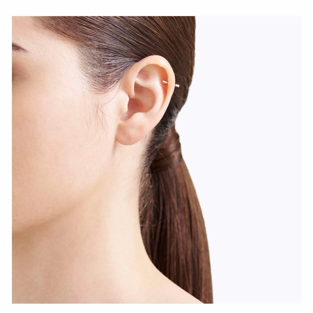 shihara Twist Pin Pierce 01 ゴールドピアス