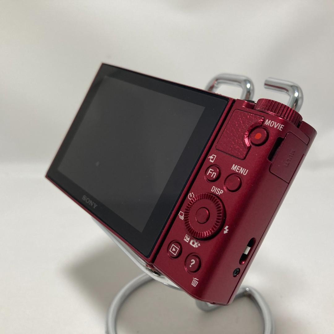 SONY Cyber-shot DSC-WX500 レッド デジカメ カバー付き