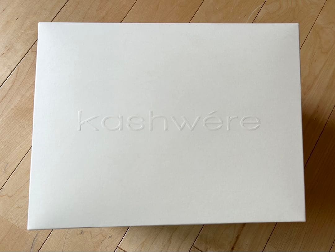 新品未使用　kashwére カシウエア　ブランケット　帽子　セット