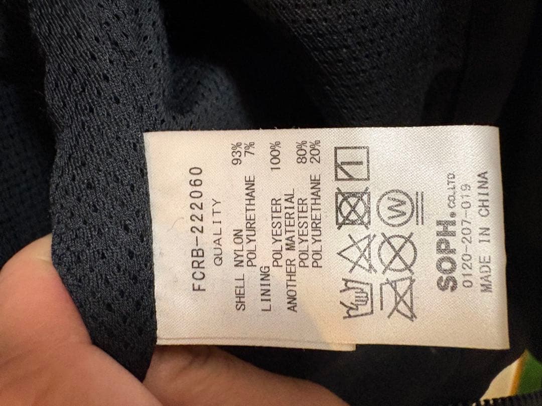 FCReal Bristol フード付きナイロンジャケット M