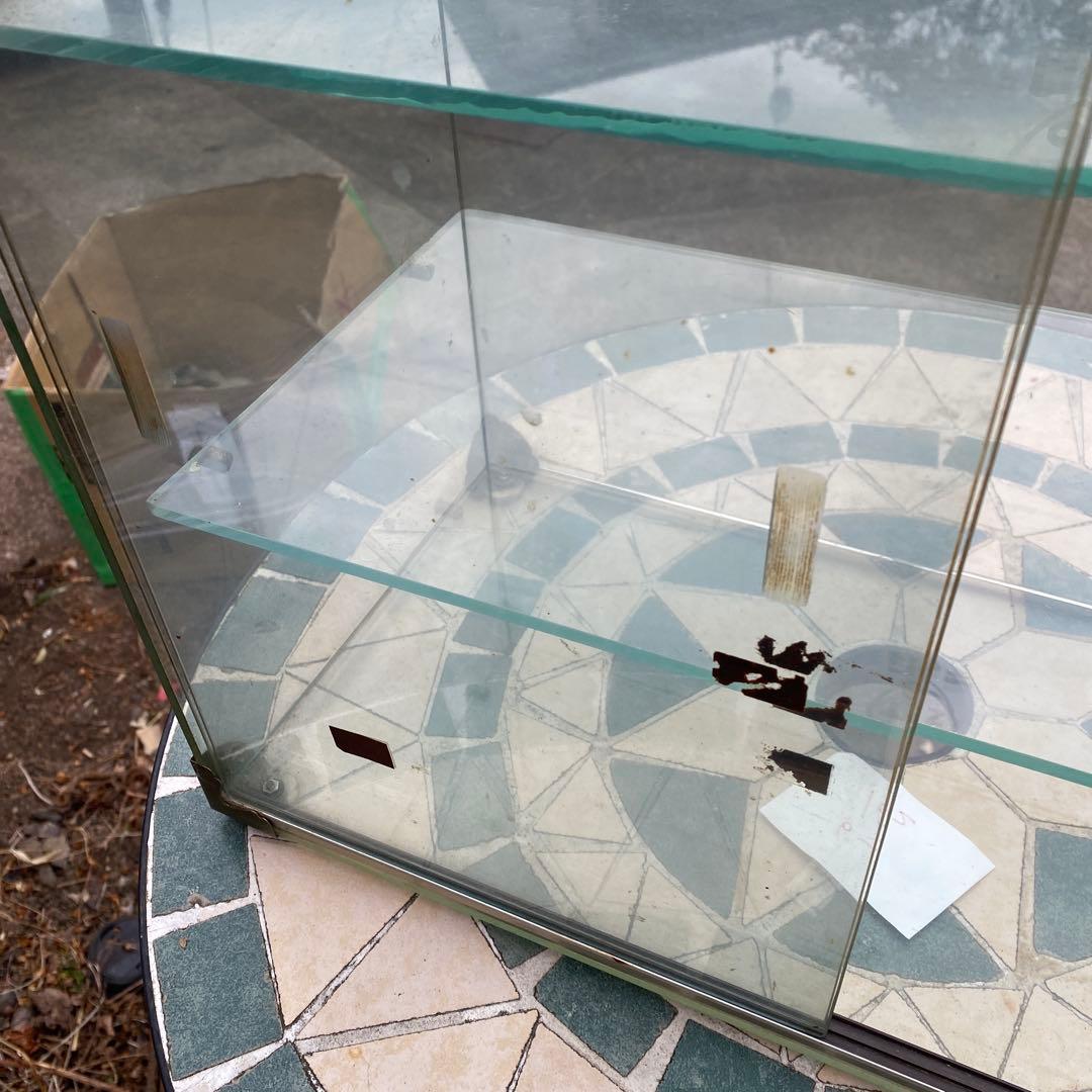 昭和レトロ　ロッテガラスショーケース/ガラスキャビネット