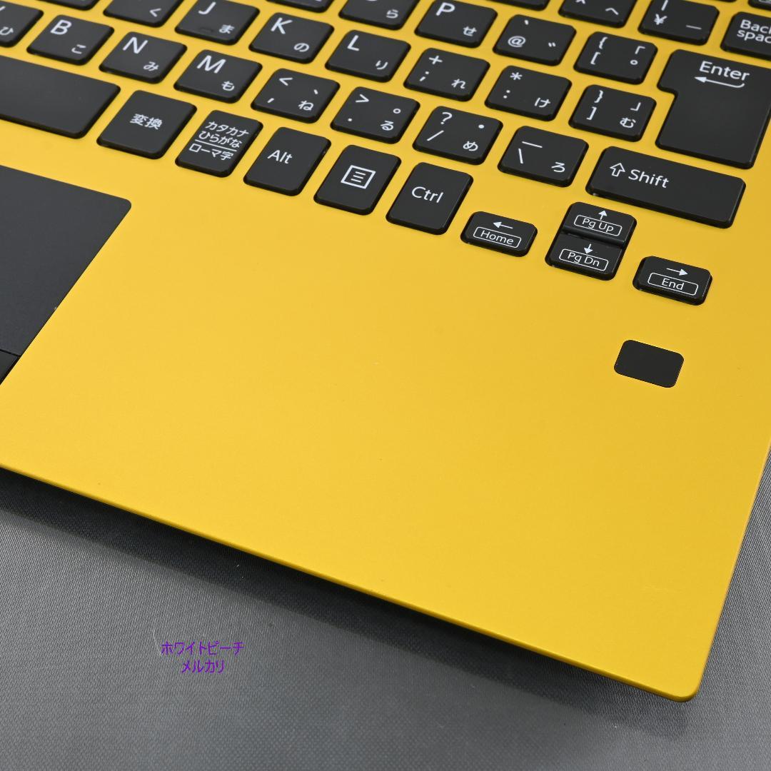 vaio pro PK 第10世代 i3 8G 256GB 黄黒 2021