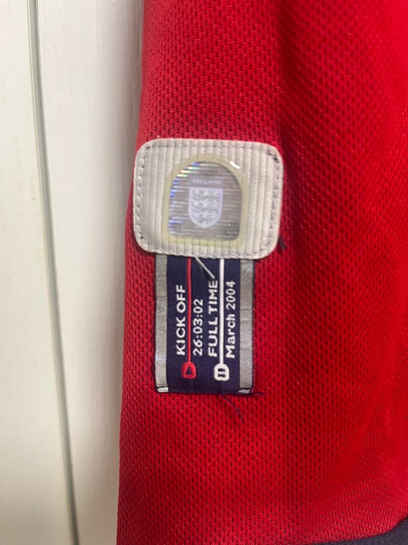 イングランド代表 サッカーユニフォーム リバーシブル