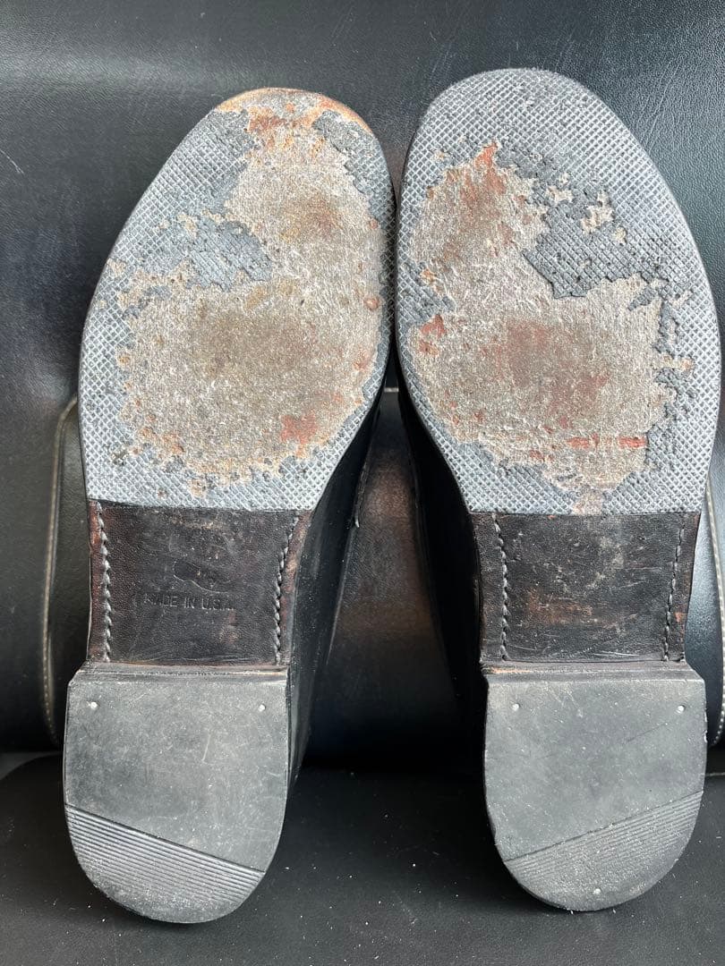 G.H BASS&CO WEEJUNS USA製 ローファー　ブラック