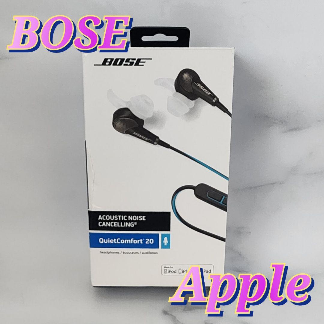 新品 Bose QuietComfort 20 アップル ブラック ajt