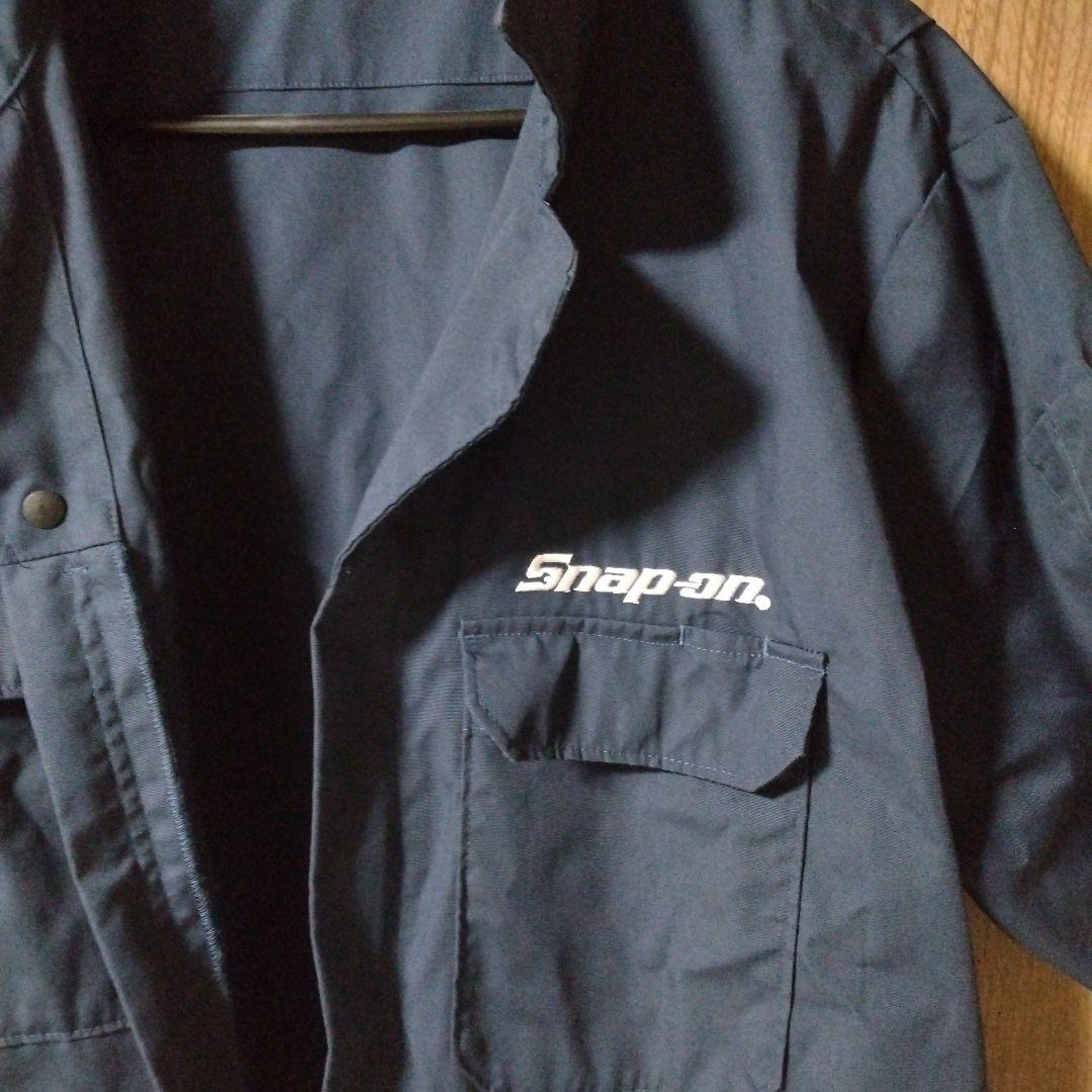 Snap-on ネイビーオーバーオール LLサイズ