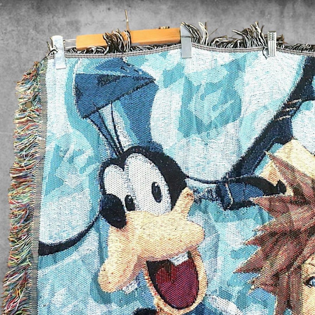 BOKE ゲーム ラグ タペストリー 古着 ディズニー キングダムハーツ ソラ