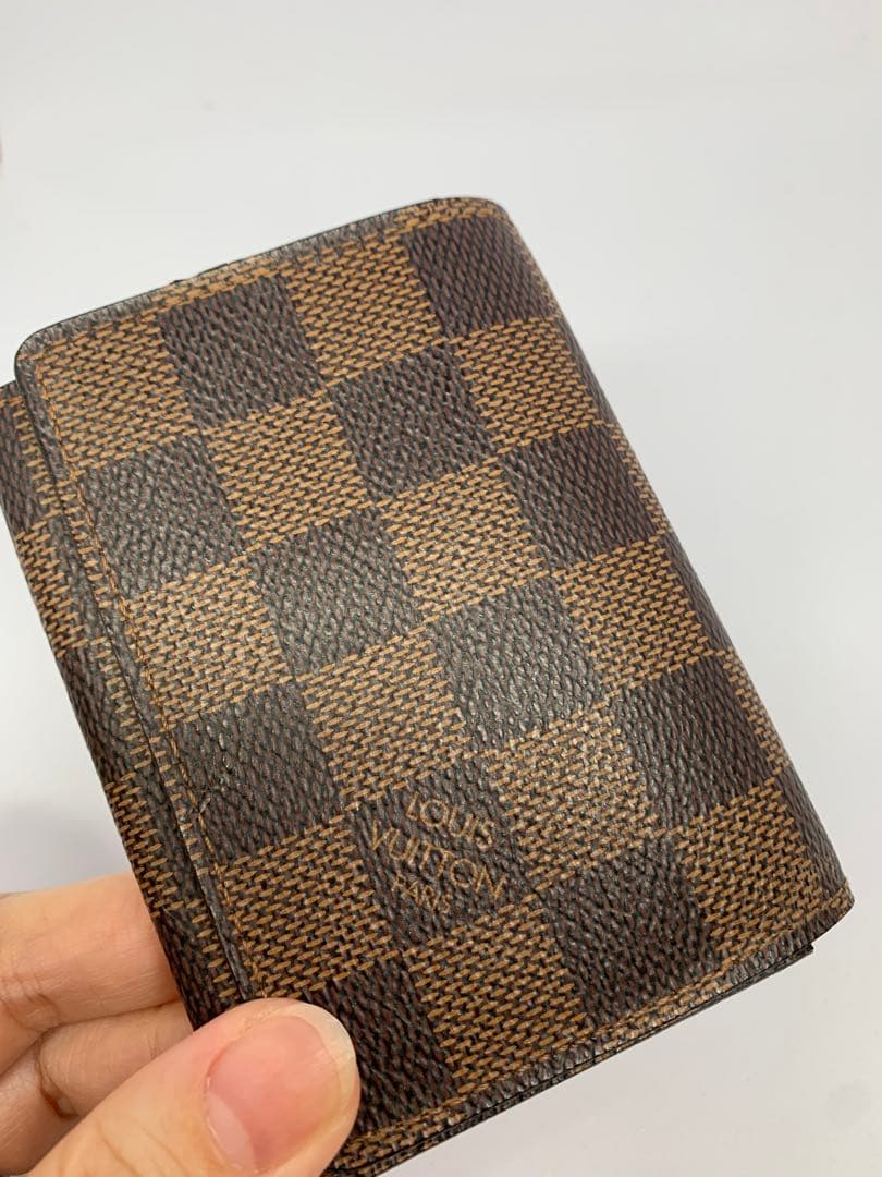 ルイヴィトン ダミエ アンヴェロップカルトドゥヴィジット　カード入れ 名刺入れ