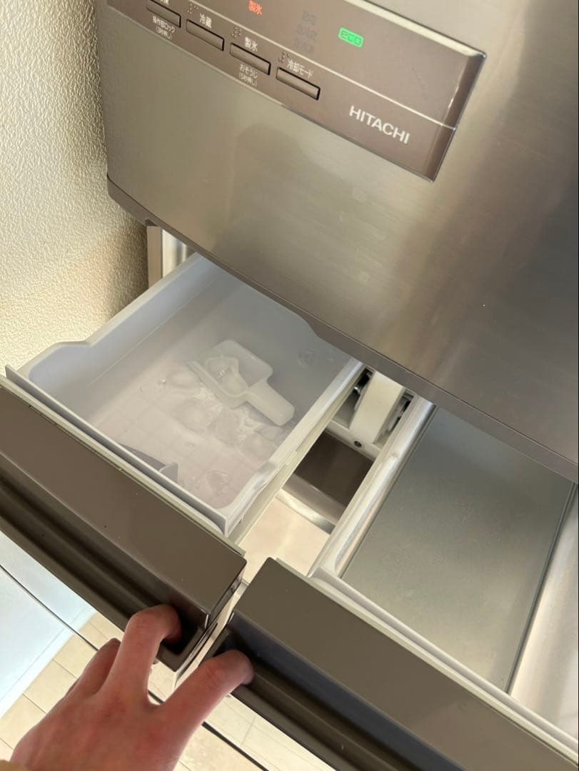 大阪限定 HITACHI ヒタチ 冷蔵庫2017年製 401ℓ 5ドア