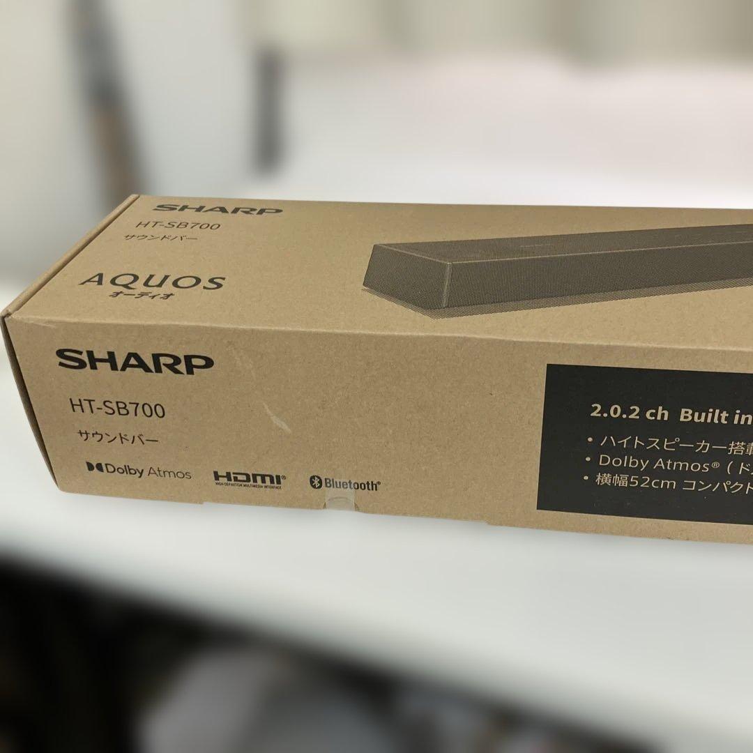 新品未使用品　SHARP サウンドバー　HT-SB700