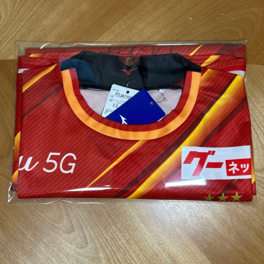 タグ付き未使用 名古屋グランパス サイン入り ユニフォーム Lサイズ