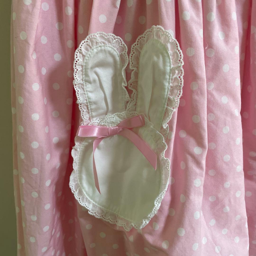 ピンク うさぎロリィタ