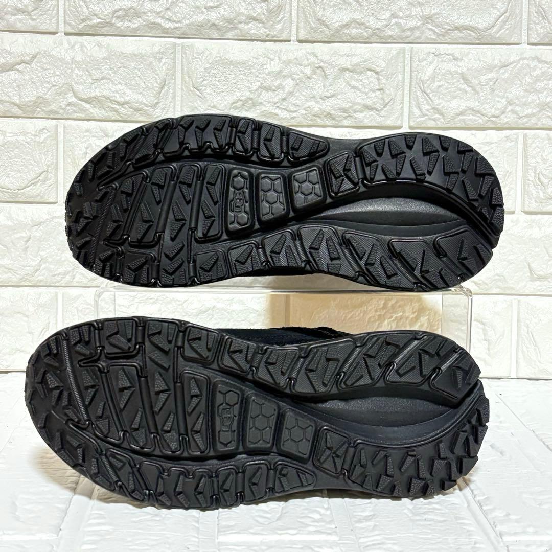 UGG アグ スエード サイドジップ ショートブーツ 黒 ブラック25cm