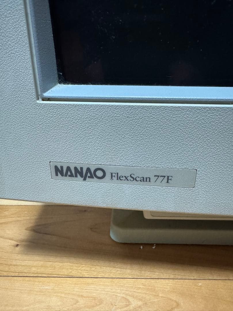 ジャンク品 NANAO FlexScan 77F 21インチCRTモニター