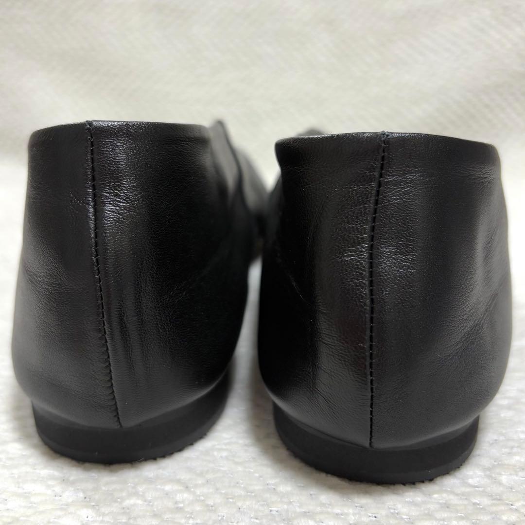 専用 Dhyana. 金子綾 現行モデル 本革 ポインテッドフラットシューズ