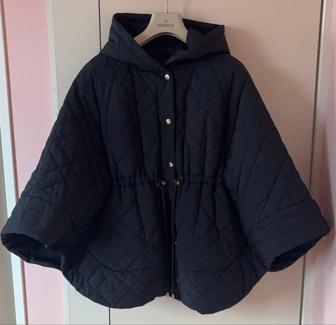 maison de Dolce. メゾンドドルチェ　キルティングポンチョ